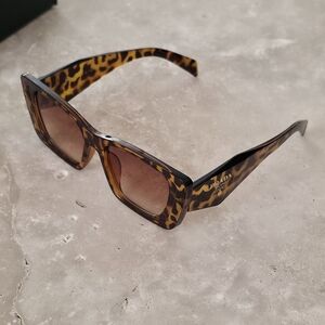 Prada leopard print PR 17WS Sunglasses